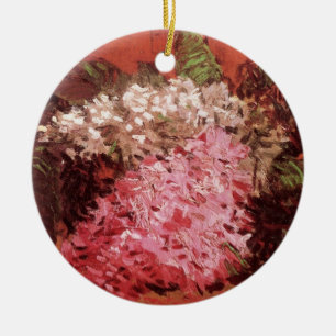 Adorno De Cerámica Lilas rosas de Vincent van Gogh, Florero de flores