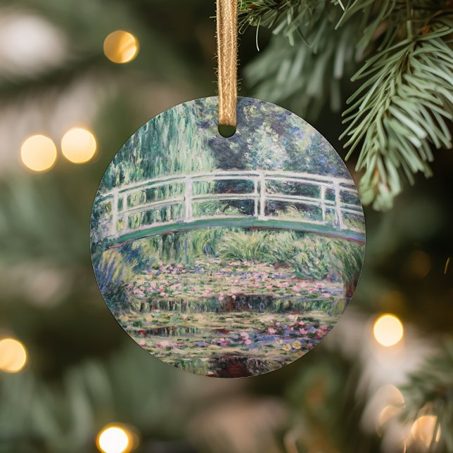 Adorno De Cerámica Lilies de agua blanca | Claude Monet (Subido por el creador)