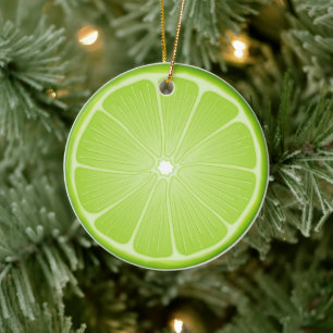Adorno De Cerámica Lime Delight