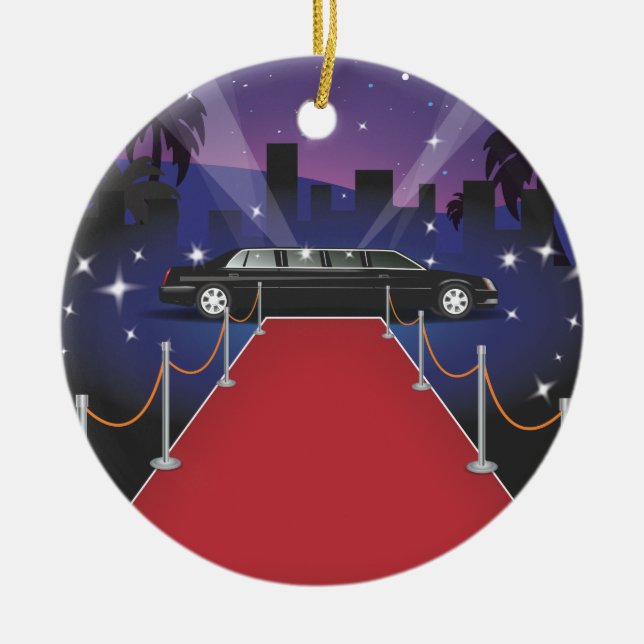 Adorno De Cerámica Limo, celebridad de la alfombra roja (Frente)