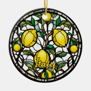 Adorno De Cerámica Limonero de Italia