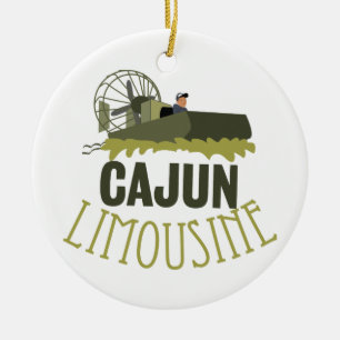 Adorno De Cerámica Limousina cajún