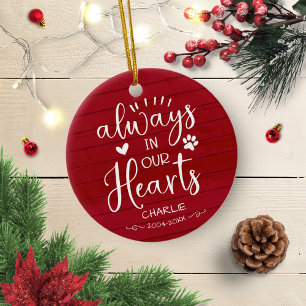 Adorno De Cerámica Lindo memorial fotográfico de mascota con caligraf