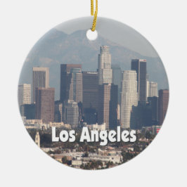 Adorno De Cerámica Línea aérea de Los Ángeles California