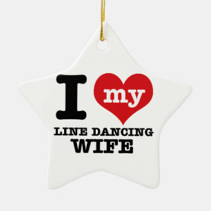 Adorno De Cerámica Línea esposa del baile