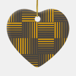 Adorno De Cerámica Líneas amarillas, frescas, únicas, modernas y de m