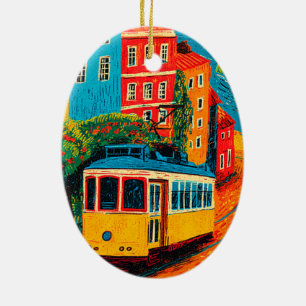 Adorno De Cerámica  Lisboa Portugal Viaje 