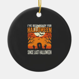 Adorno De Cerámica Listo para el diseño de cementerio de Halloween_1