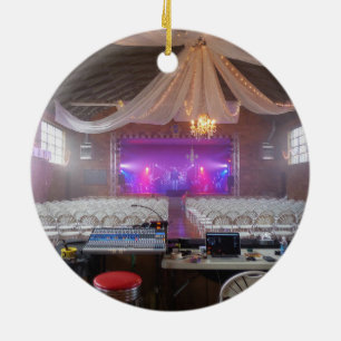 Adorno De Cerámica Listo para un concierto