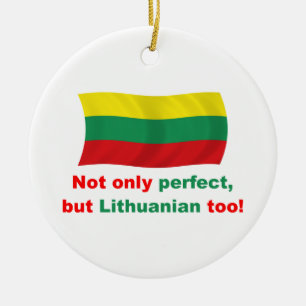 Adorno De Cerámica Lithuanian perfecto