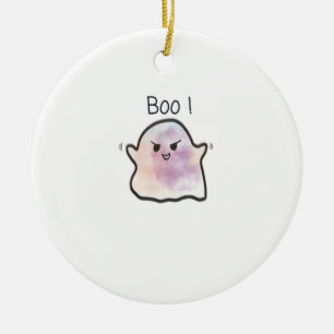 Adorno De Cerámica Little Boo is Cheeky Funny Meme