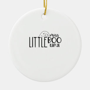 Adorno De Cerámica Little Miss Bootiful Retro Classic
