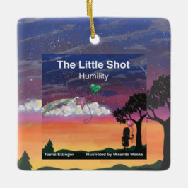 Adorno De Cerámica Little Shot Humility Book Cover Ceramic Ornament