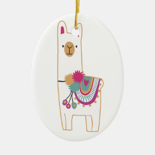 Adorno De Cerámica Llama de Cute