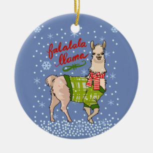 Adorno De Cerámica Llama en nieve