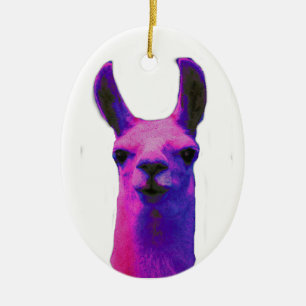 Adorno De Cerámica Llama gráfica rosada
