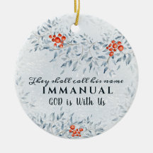 Llamarán a su nombre Immanuel, Navidades