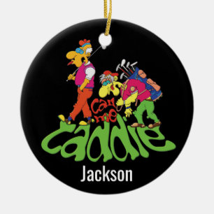 Adorno De Cerámica Llámeme caddie