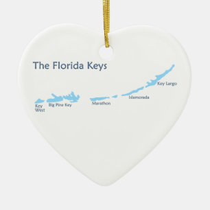 Adorno De Cerámica Llaves de la Florida