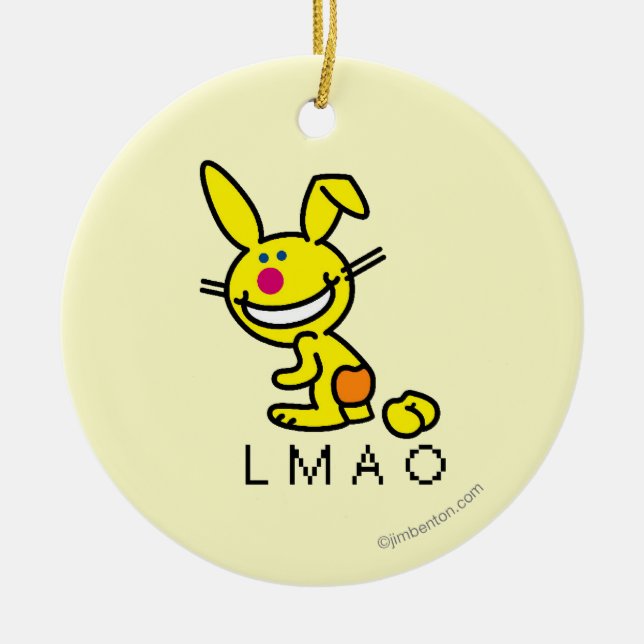 ADORNO DE CERÁMICA LMAO (Frente)