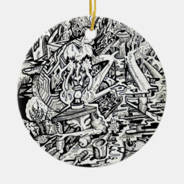 Adorno De Cerámica Lo adecuado, o, una transfiguración frágil