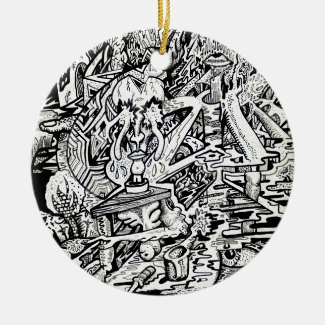 Adorno De Cerámica Lo adecuado, o, una transfiguración frágil (Frente)