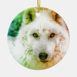 Adorno De Cerámica Lobo del baile