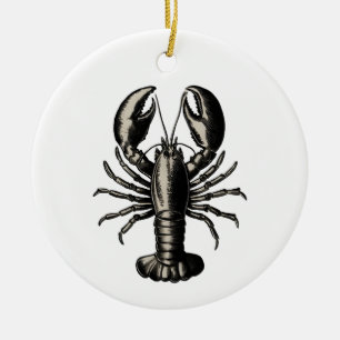 Adorno De Cerámica Lobster de moda