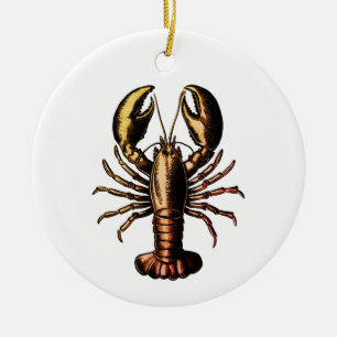 Adorno De Cerámica Lobster de moda