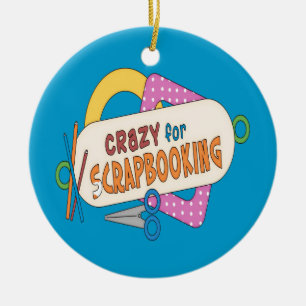 Adorno De Cerámica Loco para Scrapbooking