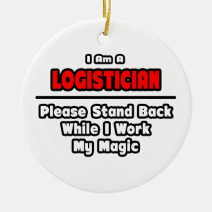 Adorno De Cerámica Logistician ... Work My Magic