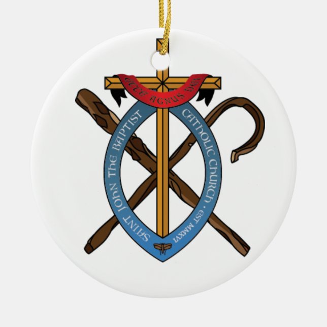 Adorno De Cerámica Logo (Frente)