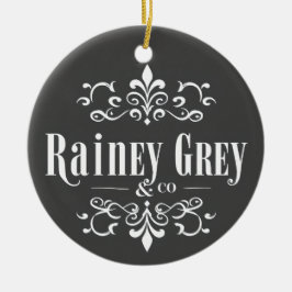 Adorno De Cerámica logotipo de Rainey Grey + Co [4]