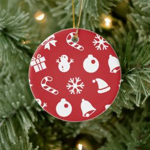 Adorno De Cerámica Lolailo 12 Feliz Navidad/Feliz Navidad