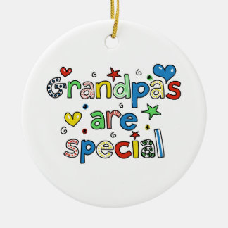 Adorno De Cerámica Los abuelos son especiales