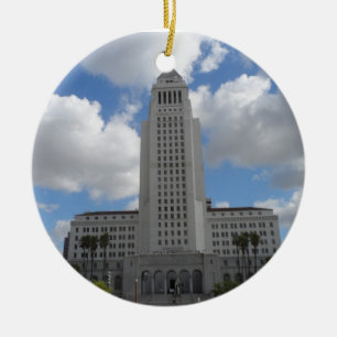 Adorno De Cerámica Los Angeles City Hall