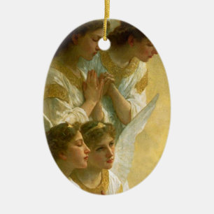 Adorno De Cerámica Los ángeles de Bouguereau