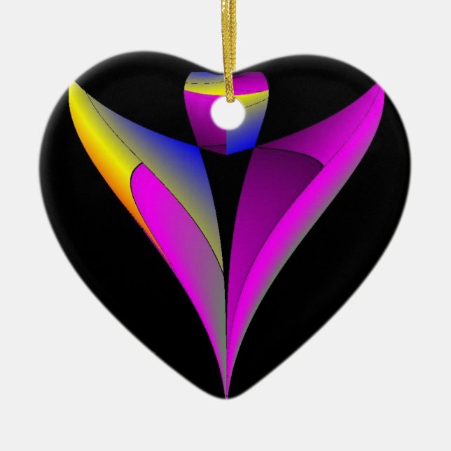 Adorno De Cerámica Los ángeles vigilan usted (Frente)