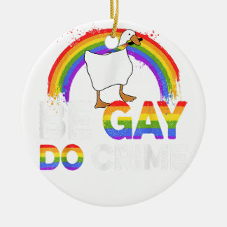 Adorno De Cerámica Los camisas LGBT son crímenes de gay