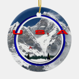 ADORNO DE CERÁMICA LOS E.E.U.U.