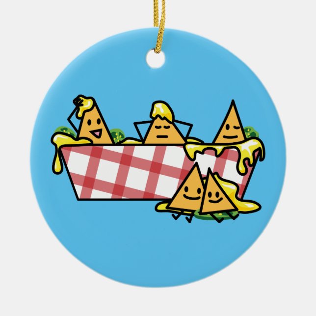 Adorno De Cerámica Los Nachos derritieron los microprocesadores de (Frente)