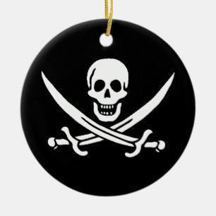 Adorno De Cerámica Los piratas son l� -