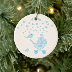 Adorno De Cerámica Los primeros Navidades del bebé