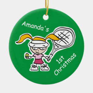 Adorno De Cerámica Los primeros Navidades del bebé lindos personaliz