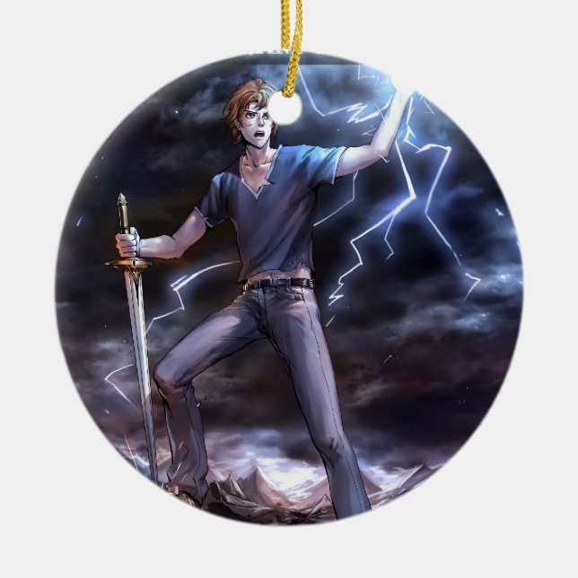 Adorno De Cerámica Los usuarios de Rostical - el cometa de Sceldrant (Frente)