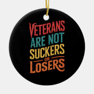 Adorno De Cerámica Los Veteranos No Son Sumidores Ni Perdedores Que V