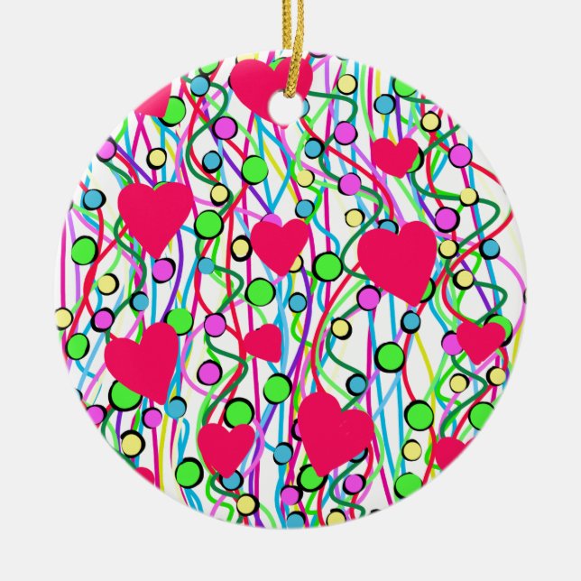 Adorno De Cerámica Love (Frente)