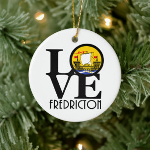 Adorno De Cerámica LOVE Fredricton New Brunswick