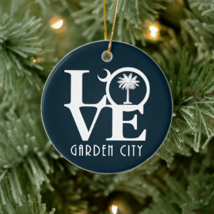 Adorno De Cerámica LOVE Garden City South Carolina