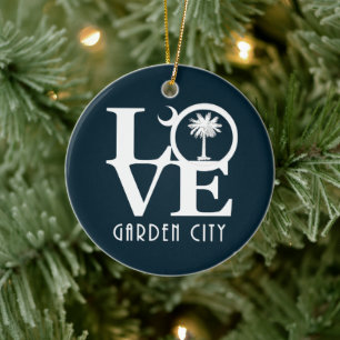 Adorno De Cerámica LOVE Garden City South Carolina